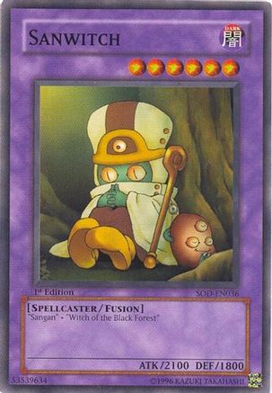Sanwitch (SOD-EN036) - Soul of the Duelist Unlimited