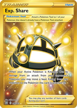 Exp. Share (Secret) 180/163 - Holofoil SWSH05 Battle Styles - Secret Rare