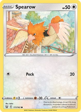 Spearow 111/163 SWSH05 Battle Styles - Common