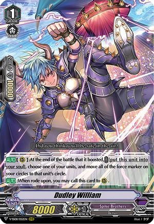 Dudley William (V-SS08/052EN) - V-SS08: Clan Selection Plus Vol.2