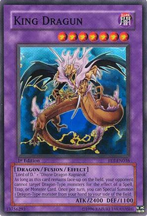 King Dragun (FET-EN036) - Flaming Eternity Unlimited