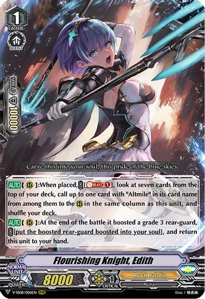 Flourishing Knight, Edith (V-SS08/006EN) - V-SS08: Clan Selection Plus Vol.2