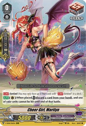 Cheer Girl, Marilyn (V-SS08/056EN) - V-SS08: Clan Selection Plus Vol.2