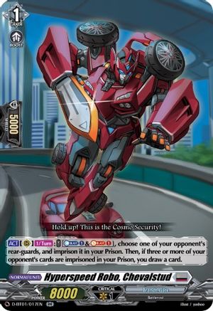 Hyperspeed Robo, Chevalstud (D-BT01/017EN) - D-BT01: Genesis of the Five Greats