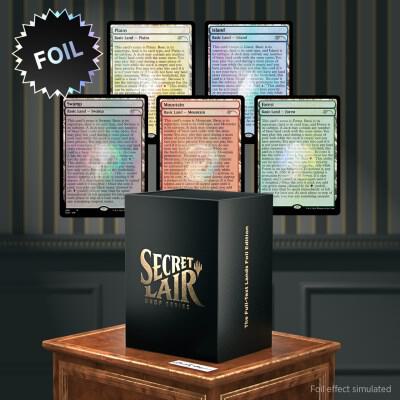 The Full-Text Lands - Traditional Foil Edition - Secret Lair Drop Series