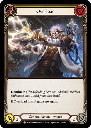Overload (Yellow) (MON276) - Monarch Unlimited Edition
