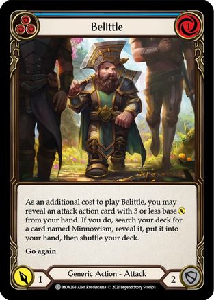 Belittle (Blue) (MON268) - Monarch Unlimited Edition
