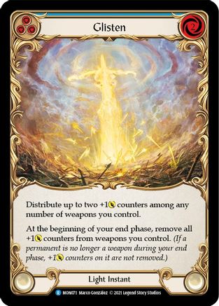 Glisten (Blue) (MON071) - Monarch Unlimited Edition