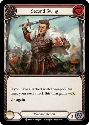 Second Swing (Red) (MON116) - Monarch 1st Edition