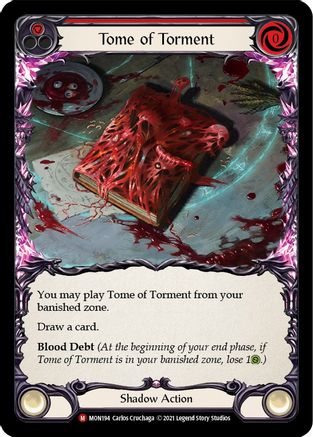 Tome of Torment (MON194) - Monarch 1st Edition Rainbow Foil