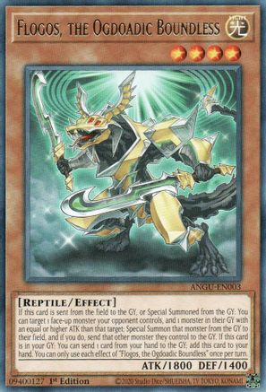 Flogos, the Ogdoadic Boundless (ANGU-EN003) - Ancient Guardians 1st Edition