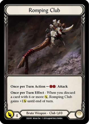 Anothos // Romping Club (XXX005) - Flesh and Blood: Promo Cards