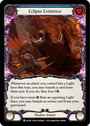 Eclipse Existence - LGS045 (LGS045) - Flesh and Blood: Promo Cards Cold Foil