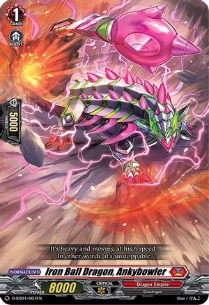 Iron Ball Dragon, Ankybowler (D-SD01/007EN) - D-SD01: Yu-yu Kondo -Holy Dragon-
