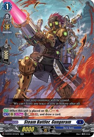Steam Battler, Gungnram (D-BT01/015EN) - D-BT01: Genesis of the Five Greats
