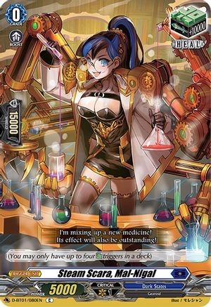 Steam Scara, Mal-Nigal (D-BT01/080EN) - D-BT01: Genesis of the Five Greats