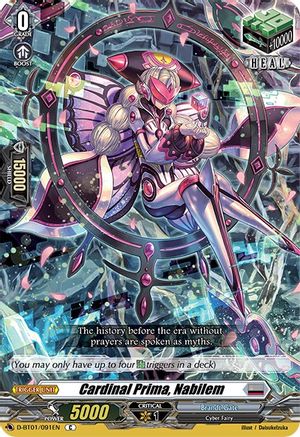 Cardinal Prima, Nabilem (D-BT01/091EN) - D-BT01: Genesis of the Five Greats