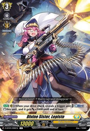Divine Sister, Lepisto (D-BT01/096EN) - D-BT01: Genesis of the Five Greats