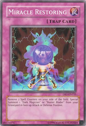 Miracle Restoring (DR1-EN155) - Dark Revelation Volume 1 Unlimited