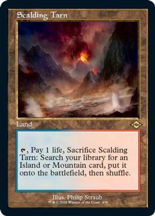 Scalding Tarn (Retro Frame) (Foil Etched) (MH2-439) - Modern Horizons 2 Foil