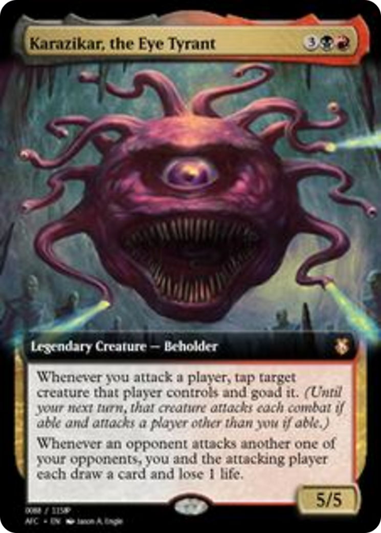 Karazikar, the Eye Tyrant (PRM-92792) - Magic Online Promos