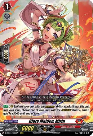 Blaze Maiden, Mirin (D-SS01/005EN) - D-SS01: Festival Collection 2021