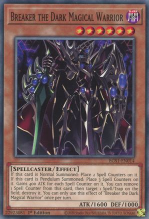 Breaker the Dark Magical Warrior (EGS1-EN014) - Egyptian God Deck: Slifer the Sky Dragon Unlimited