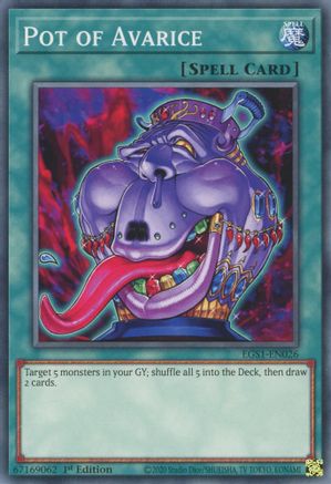 Pot of Avarice (EGS1-EN026) - Egyptian God Deck: Slifer the Sky Dragon Unlimited