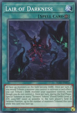 Lair of Darkness (EGS1-EN032) - Egyptian God Deck: Slifer the Sky Dragon 1st Edition