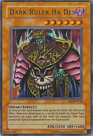 Dark Ruler Ha Des (DB2-EN124) - Dark Beginning 2 Unlimited