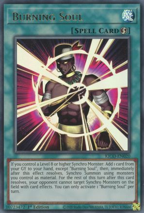 Burning Soul (KICO-EN020) - King's Court 1st Edition