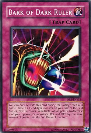Bark of Dark Ruler (DB2-EN132) - Dark Beginning 2 Unlimited