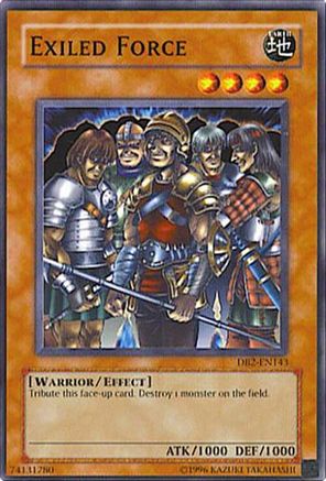 Exiled Force (DB2-EN143) - Dark Beginning 2 Unlimited
