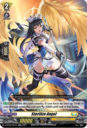 Sterilize Angel (D-BT02/021EN) - A Brush with the Legends