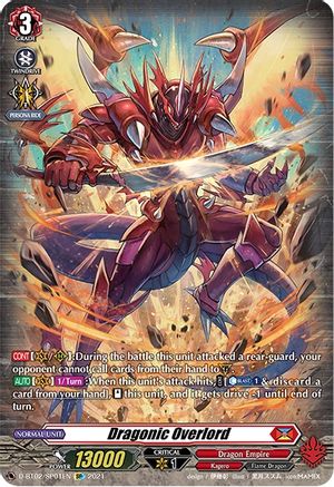 Dragonic Overlord (SP) (D-BT02/SP01EN) - D-BT02: A Brush with the Legends