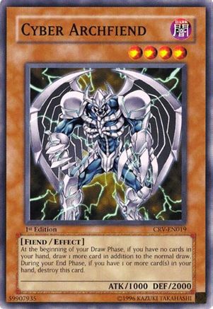 Cyber Archfiend (CRV-EN019) - Cybernetic Revolution Unlimited