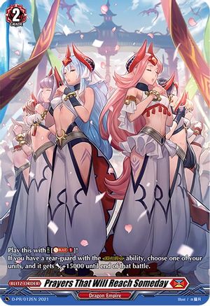 Prayers That Will Reach Someday (D-PR/012EN) - D Promo Cards