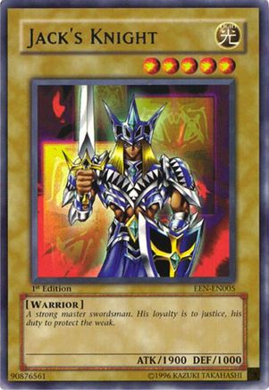 Jack's Knight (EEN-EN005) - Elemental Energy 1st Edition