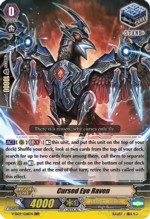 Cursed Eye Raven (V-SS09/028EN) - V-SS09: Revival Selection