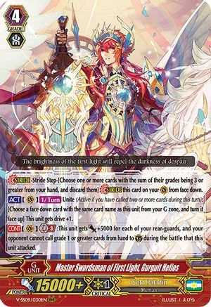 Master Swordsman of First Light, Gurguit Helios (V-SS09/030EN) - V-SS09: Revival Selection