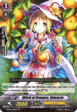 Witch of Oranges, Valencia (V-SS09/041EN) - V-SS09: Revival Selection