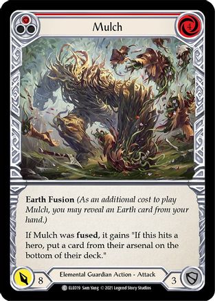 Mulch (Red) (ELE019) - Tales of Aria Unlimited Edition Rainbow Foil