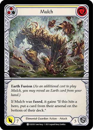 Mulch (Yellow) (ELE020) - Tales of Aria Unlimited Edition Rainbow Foil