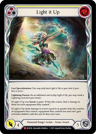Light it Up (ELE036) - Tales of Aria Unlimited Edition