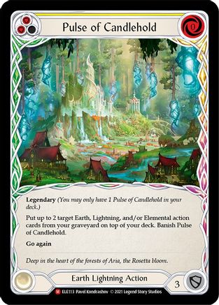Pulse of Candlehold (ELE113) - Tales of Aria Unlimited Edition Rainbow Foil