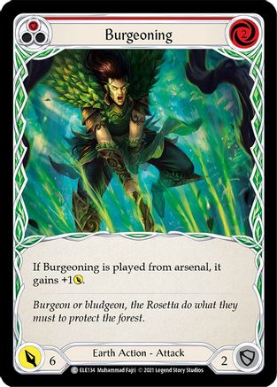 Burgeoning (Red) (ELE134) - Tales of Aria Unlimited Edition