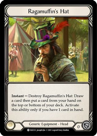 Ragamuffin's Hat (ELE233) - Tales of Aria Unlimited Edition Rainbow Foil