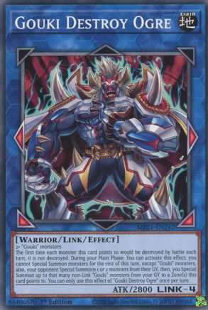 Gouki Destroy Ogre (MP21-EN242) - 2021 Tin of Ancient Battles 1st Edition