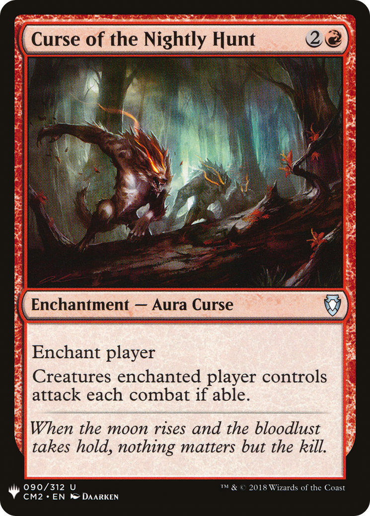 Curse of the Nightly Hunt (LIST-090) - The List