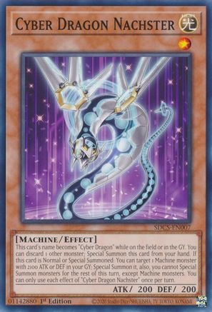 Cyber Dragon Nachster (SDCS-EN007) - Structure Deck: Cyber Strike Unlimited